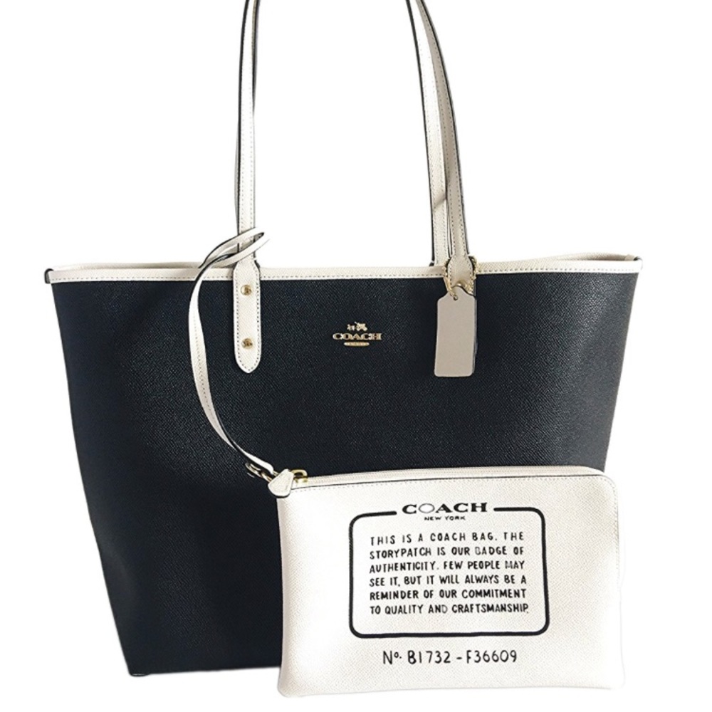 NWT Coach Revisable Tote with mini bag